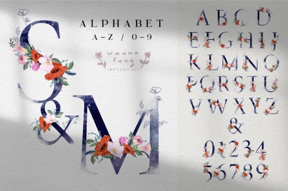 Alphabet and Flower Watercolor Clipart: A Brand Designer’s Review for Local Business Branding and Packaging