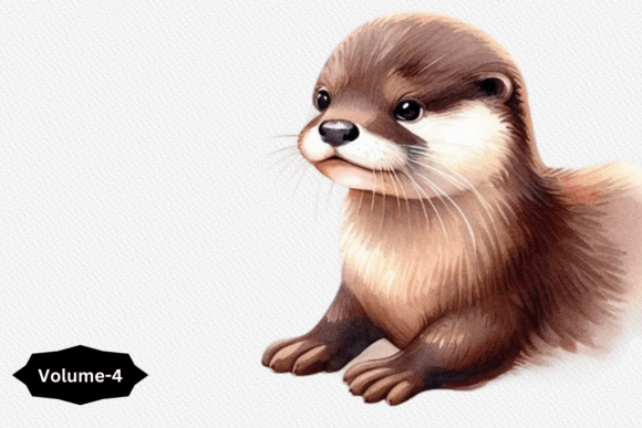 Cute Otter Illustrations for Digital Product Sellers