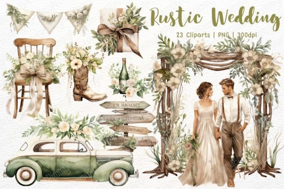 Rustic Wedding Watercolor Sublimation: An Embroidery Review