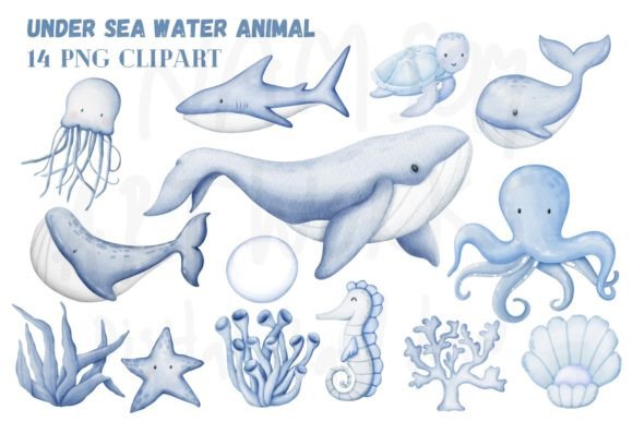 Under Sea Animal Watercolor Clipart: A Designer’s Real-World Review