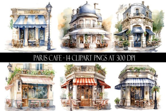 Watercolor Paris Cafe Illustrations: A Blog Designer’s Review for Real Content Publishing